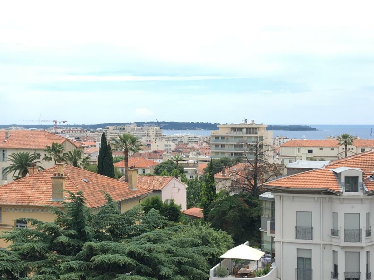 Cannes: Agréable 2 pièces vue mer panoramique Exterior foto